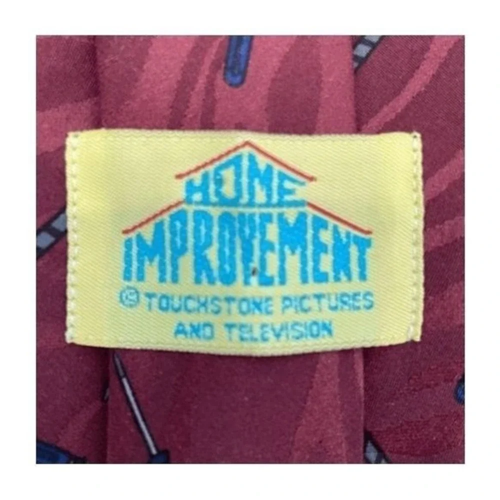 Vintage 90s Remington Home Improvement Necktie Tool Time‎ Tim's Big Tool TV Show